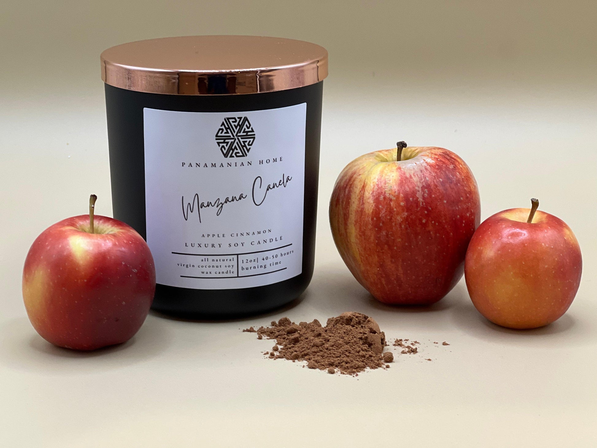 Apple Cinnamon Fall Candle